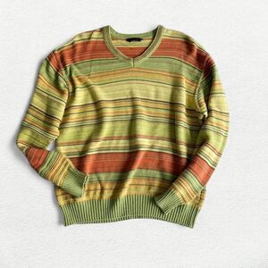Dalmine Vintage 80s / 90s V Neck Sweater